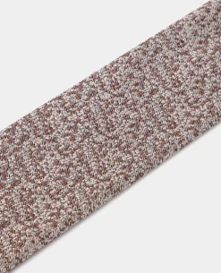 Abstract Print Silk Tie