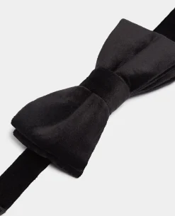 Black Velvet Bow Tie