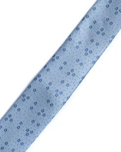 Blue Floral Tie