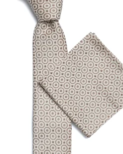 Brow Pattern Silk Tie