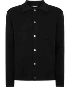 Button-Up Cotton Cardigan