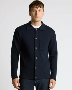 Button-Up Cotton Cardigan