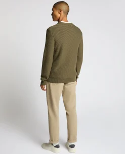 Cotton Interest Fabric Sweater