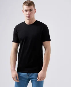Cotton Stretch Crew Neck T-Shirt