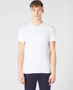 Cotton Stretch Crew Neck T-Shirt