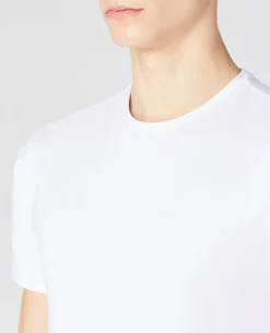 Cotton Stretch Crew Neck T-Shirt