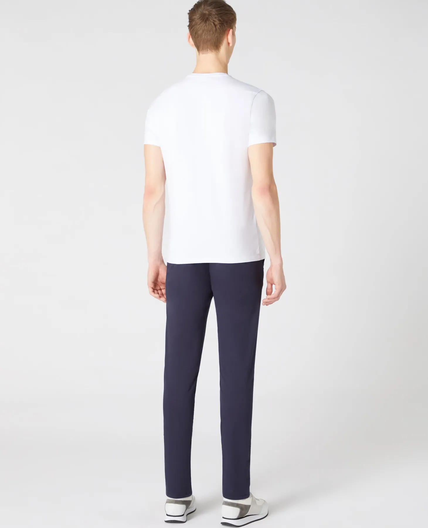 Cotton Stretch Crew Neck T-Shirt