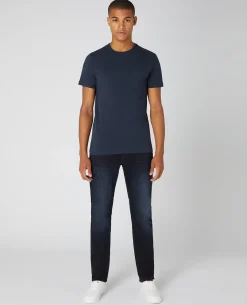 Cotton Stretch Crew Neck T-Shirt