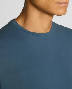 Cotton-Stretch Crew Neck T-Shirt