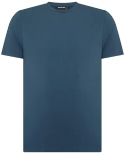 Cotton-Stretch Crew Neck T-Shirt