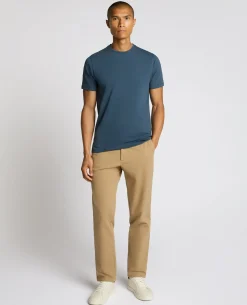 Cotton-Stretch Crew Neck T-Shirt