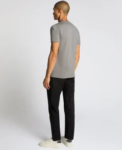 Cotton-Stretch Crew Neck T-Shirt