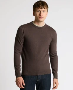 Crew Neck Cotton Sweater