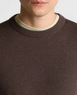 Crew Neck Cotton Sweater