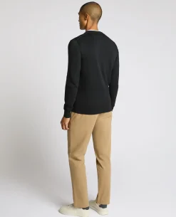 Crew Neck Cotton Sweater