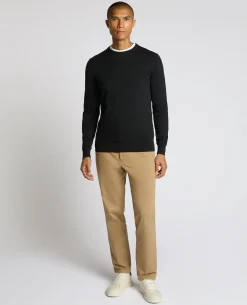 Crew Neck Cotton Sweater