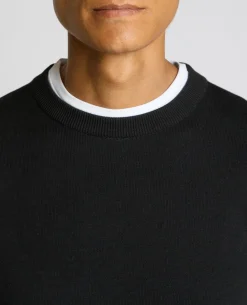 Crew Neck Cotton Sweater