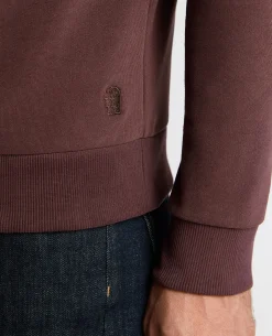 Crew Neck Terry Sweatshirt