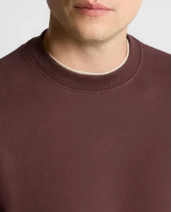 Crew Neck Terry Sweatshirt