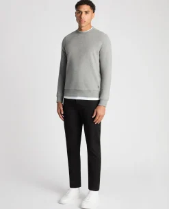 Crew Neck Terry Sweatshirt