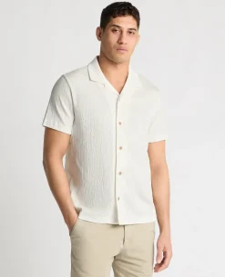 Cuban Collar Jersey Shirt