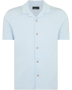 Cuban Collar Jersey Shirt