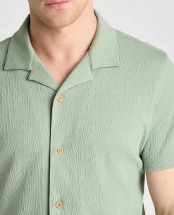 Cuban Collar Jersey Shirt