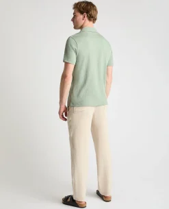 Cuban Collar Jersey Shirt