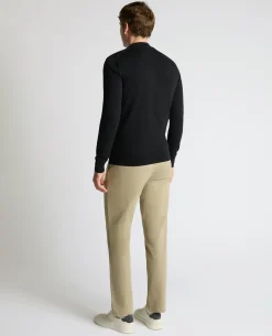 Half Zip Cotton Sweater