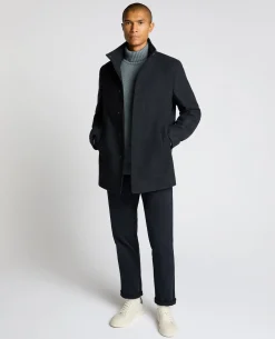 Jacob Regular Fit Wool Blend Coat