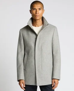 Jacob Regular Fit Wool Blend Coat
