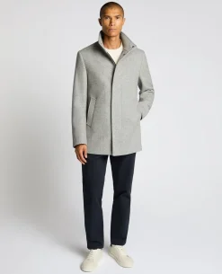 Jacob Regular Fit Wool Blend Coat