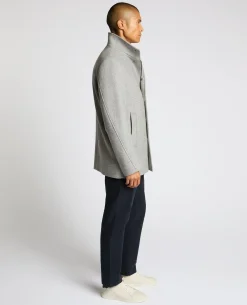 Jacob Regular Fit Wool Blend Coat