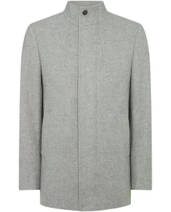 Jacob Regular Fit Wool Blend Coat