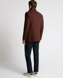 Jonah Tailored Fit Wool Blend Overcoat