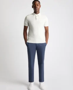 Knitted Cotton Polo Shirt