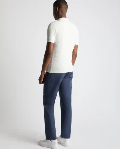 Knitted Cotton Polo Shirt