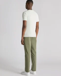 Knitted Crew Neck T-Shirt