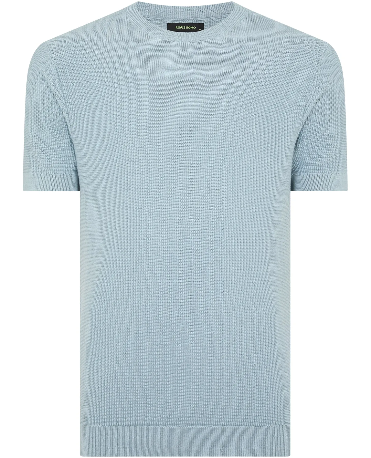 Knitted Crew Neck T-Shirt