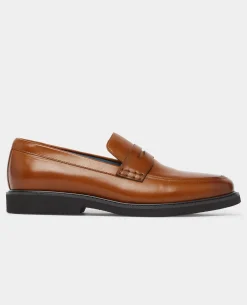 Leather Slip On Loafer
