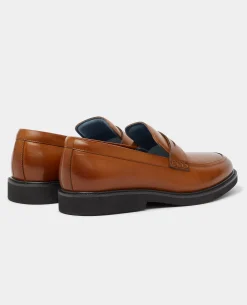 Leather Slip On Loafer