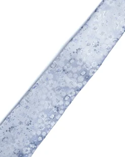 Lilac Floral Print Tie