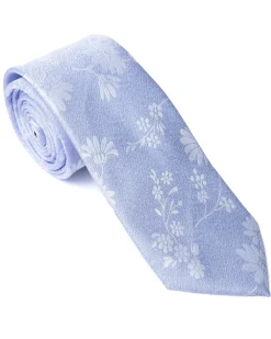 Lilac Floral Tie