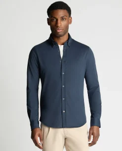 Long Sleeve Cotton Stretch Shirt
