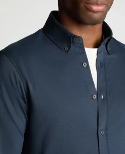 Long Sleeve Cotton Stretch Shirt