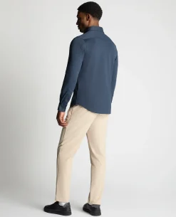 Long Sleeve Cotton Stretch Shirt