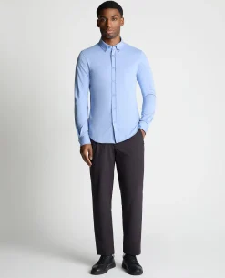 Long Sleeve Cotton Stretch Shirt