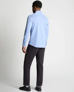 Long Sleeve Cotton Stretch Shirt