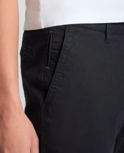 Navy Straight Leg Cotton Stretch Chino