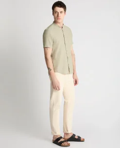 Regular Fit Cotton Blend Shirt